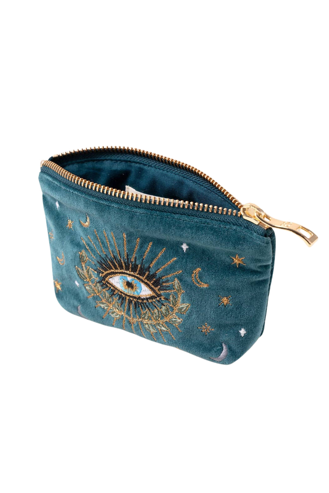 Elizabeth Scarlett Rich Blue Celestial Eye Coin Purse