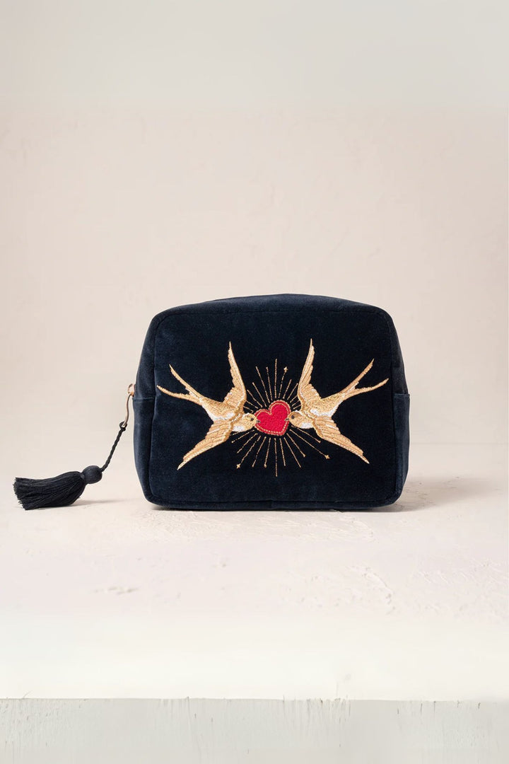 Elizabeth Scarlett Swallows Wash Bag