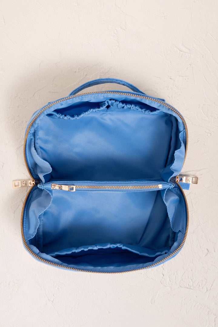 Elizabeth Scarlett Turtle Conservation Open Flat Makeup Bag