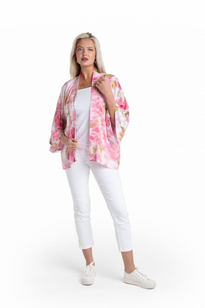 From My Mother's Garden Cherry Blossom Short Kimono