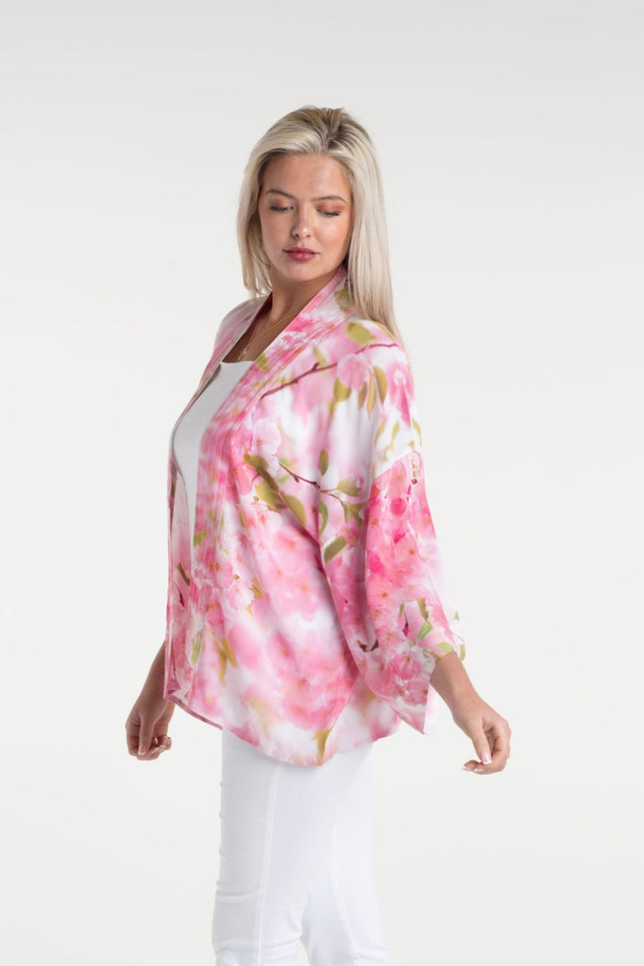 From My Mother's Garden Cherry Blossom Short Kimono