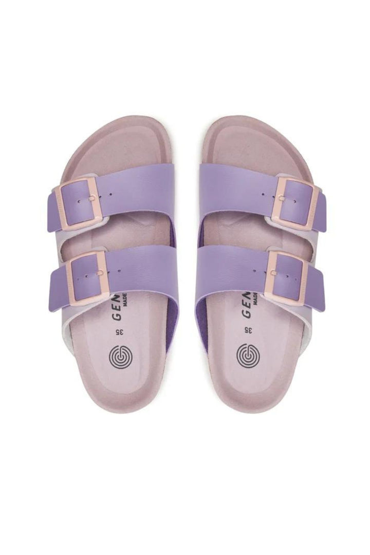 Genuins G105630 Hawaii Mauve Rose Two Tone Sandals