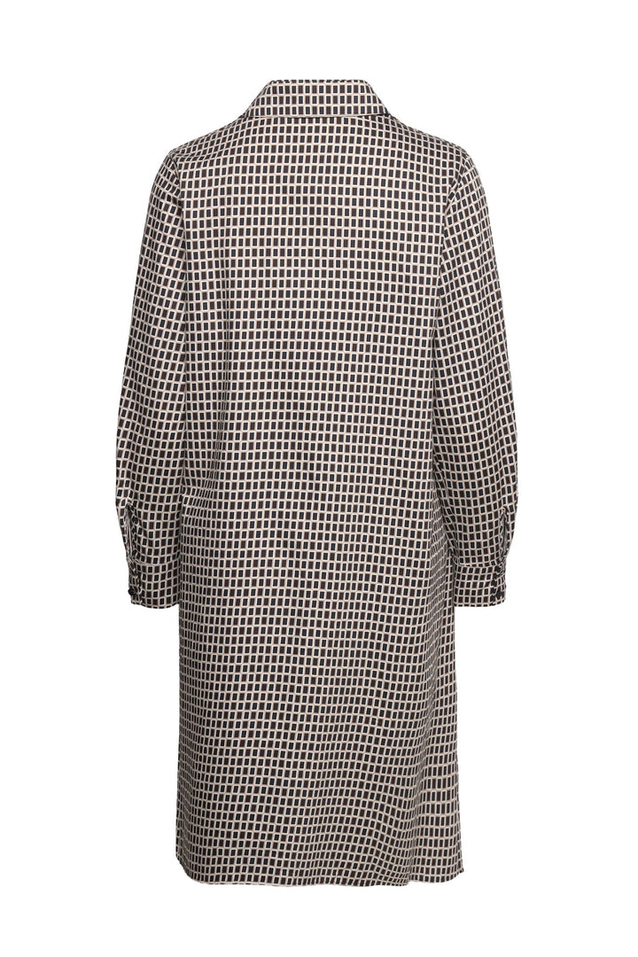 Gerry Weber 185006 Black Printed Shirt Dress