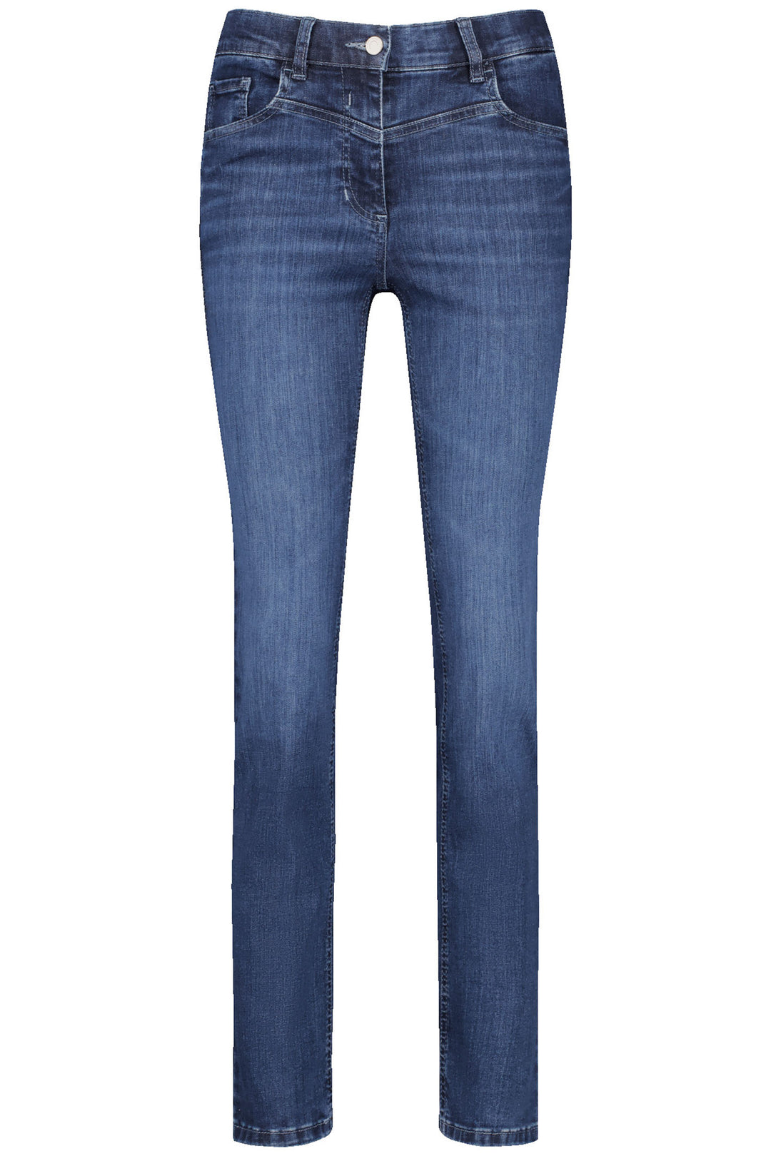 Gerry Weber 925061 Blue Denim Perfect4Ever Slim Leg Jeans Short
