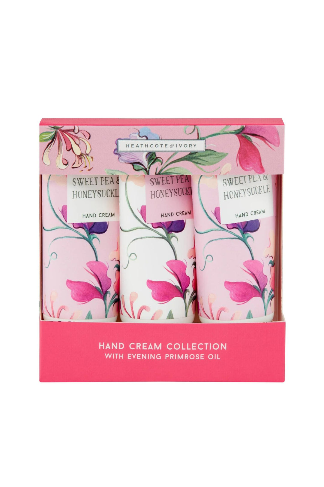 Heathcote & Ivory Sweet Pea & Honeysuckle Hand Cream Collection - Experience Boutique