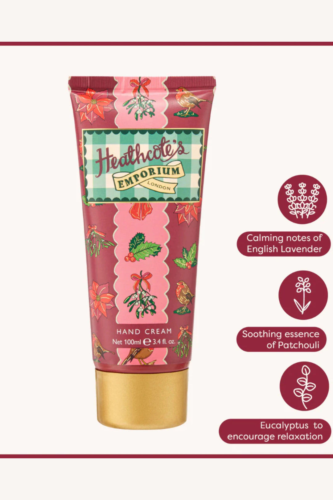 Heathcote's Emporium Hand Cream in Tin