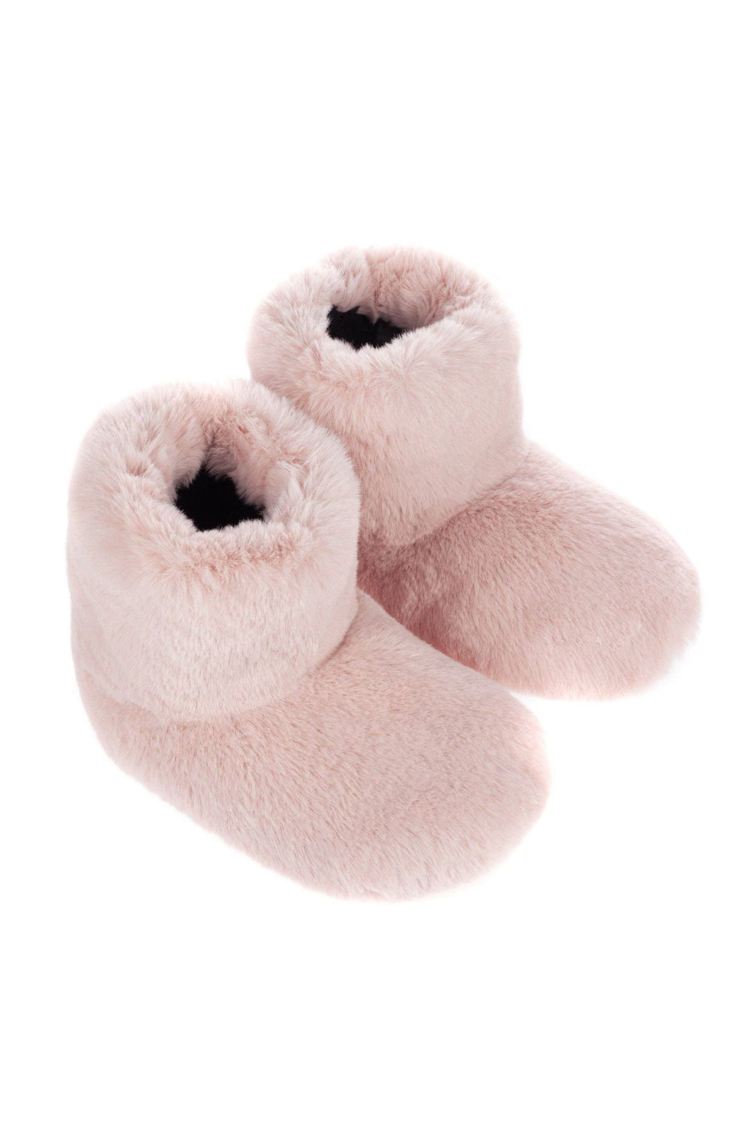 Helen Moore Blossom Pink Faux Fur Slipper Boots Made In The UK
