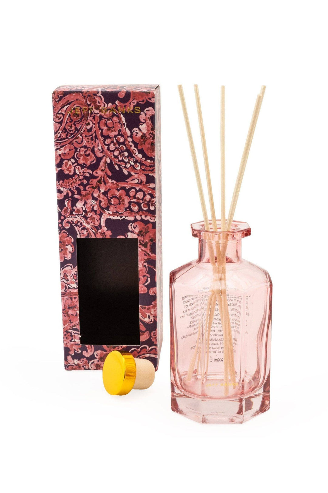 Jeff Banks 200ml Reed Diffuser Jaipur With Kashmir Pear and Fig Scent