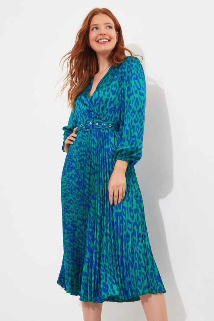 Joe Browns WE880A Alluring Animal Satin Dress