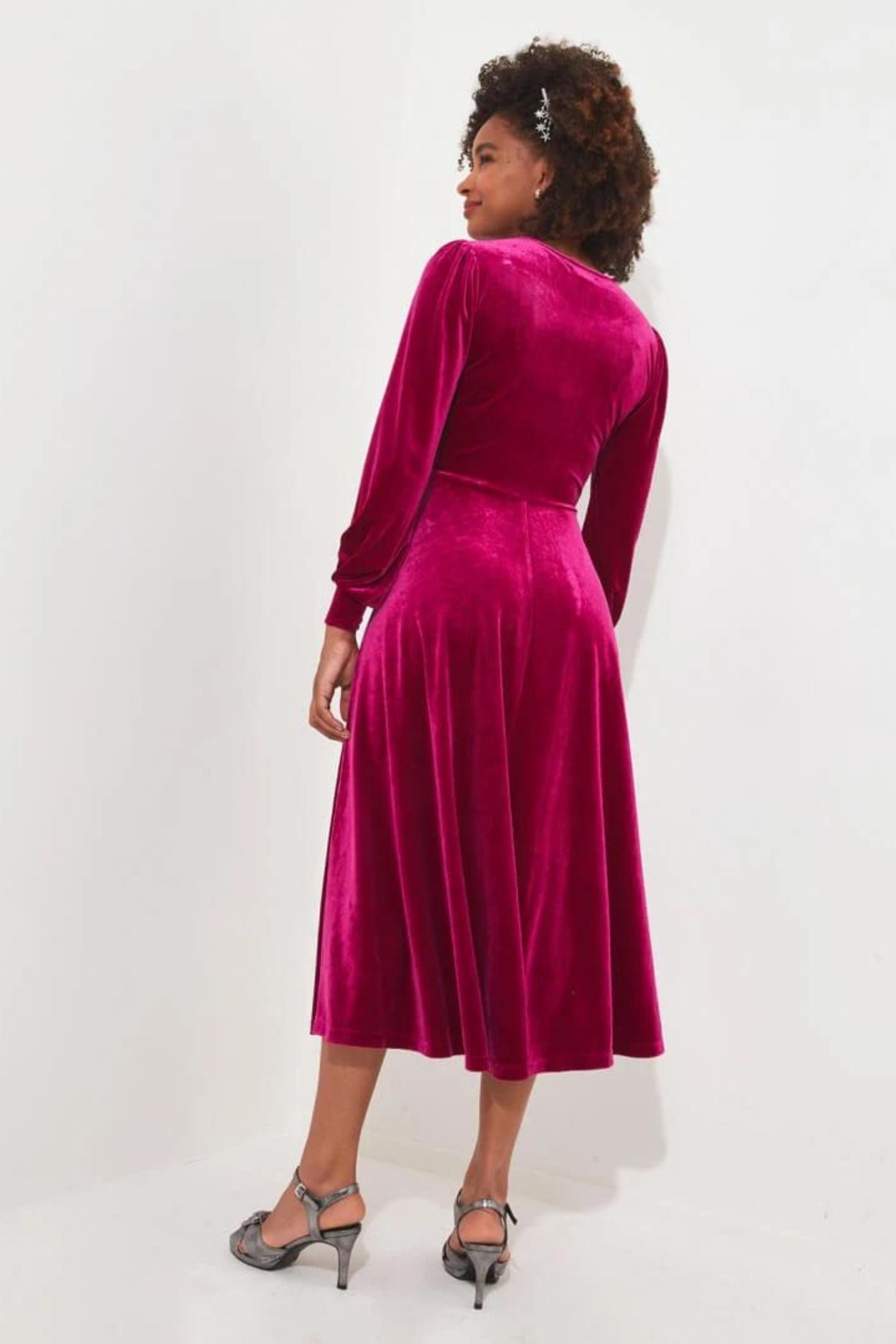 Joe browns green velvet dress sale