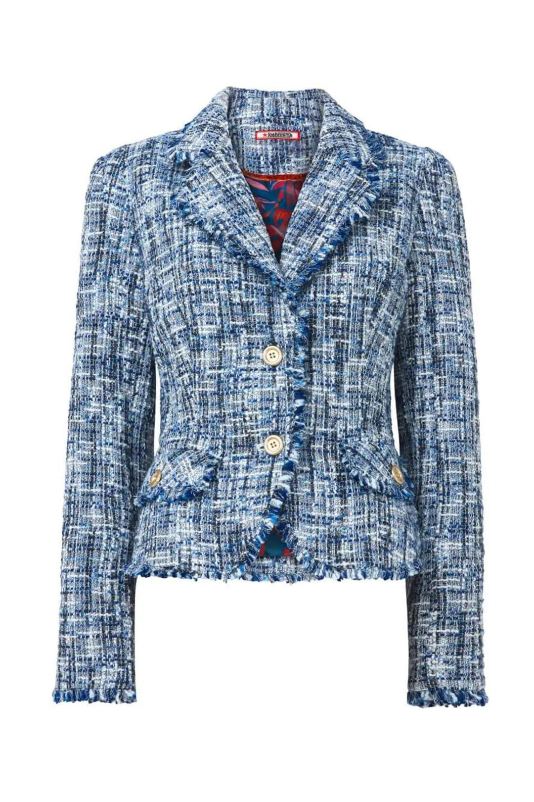 Joe Browns WJ632 Blue Truly Tweed Jacket - Main Image