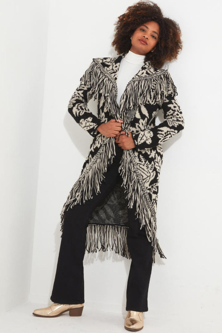 Joe Browns WK694 Carrie's Favourite Monochrome Coatigan