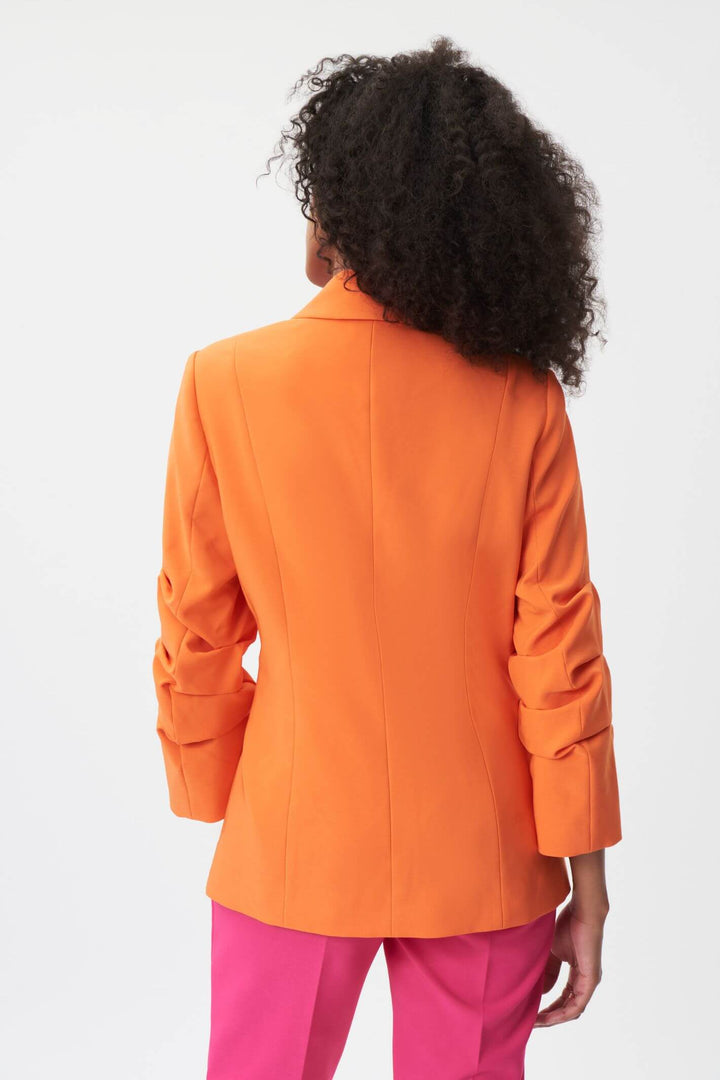 Joseph Ribkoff 232921 Mandarin Pleat Sleeve Blazer