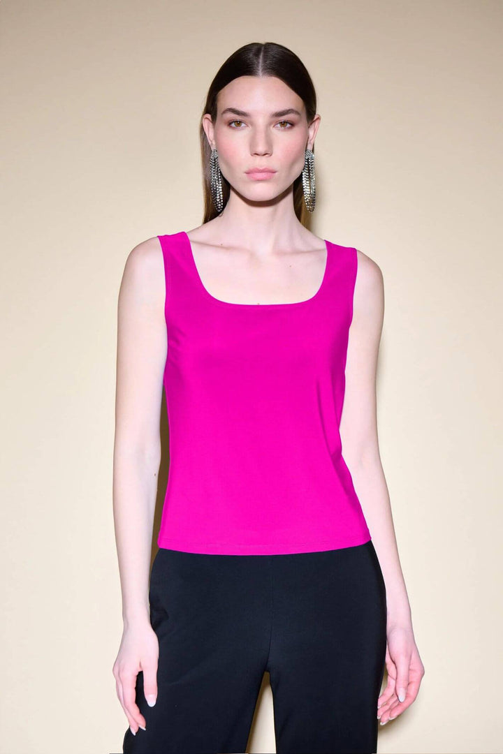Joseph Ribkoff 234720 Shocking Pink Jacket & Vest Twin Set