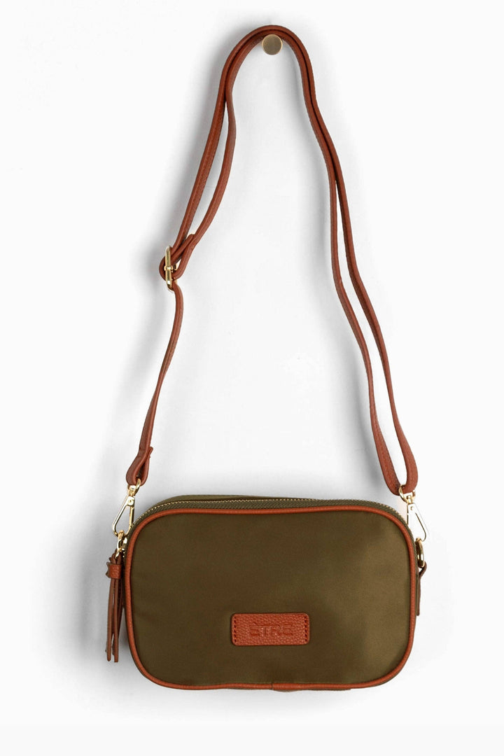 Khaki Ripley Crossbody Camera Bag