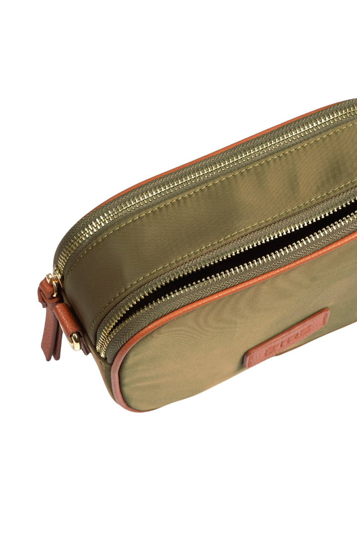 Khaki Ripley Crossbody Camera Bag
