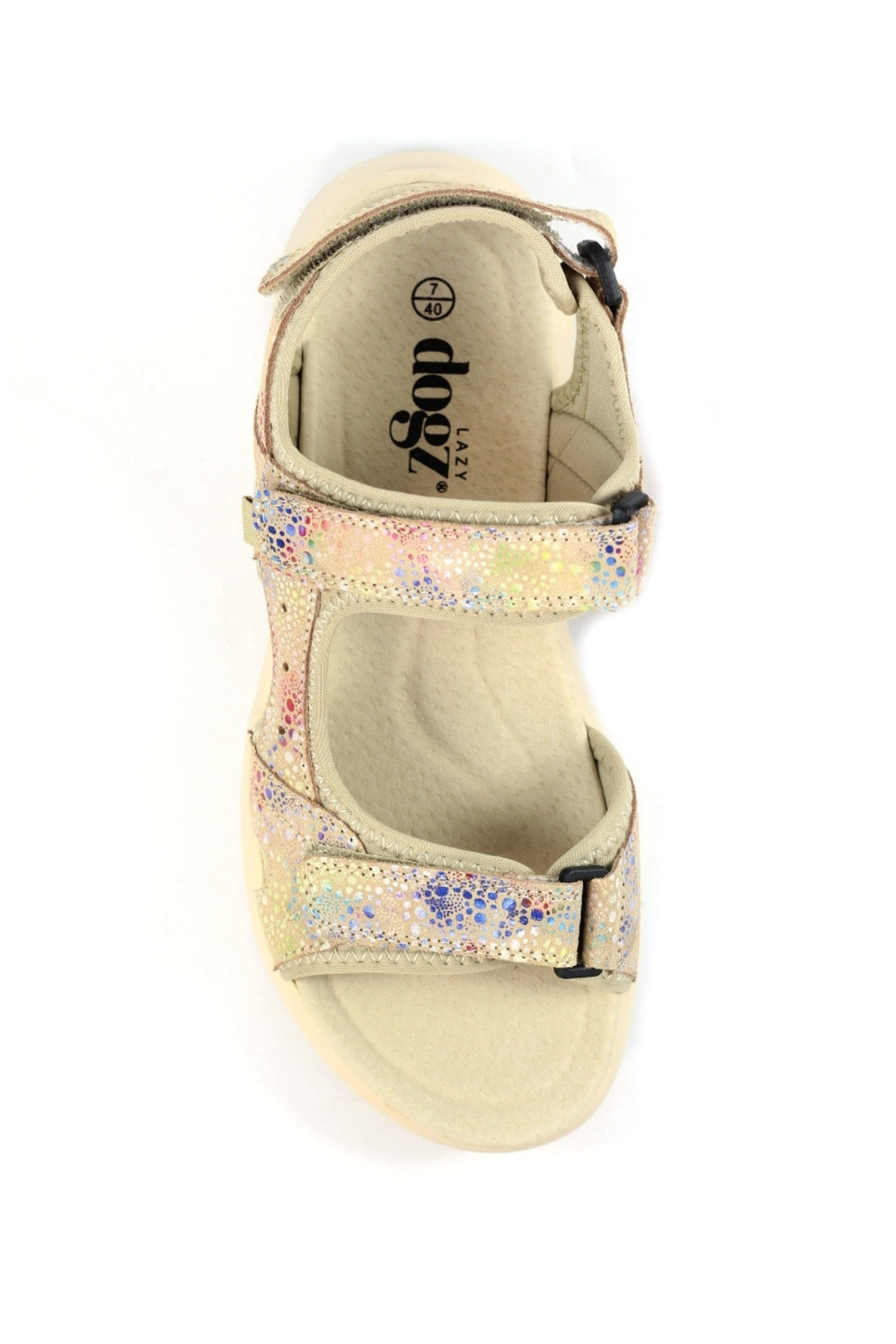 Lazy Dogz Felton Floral Leather Sandal JLR002