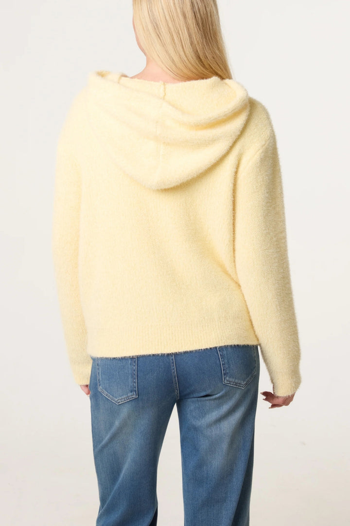 Lemon Super Cosy Zip Cardi Hoodie