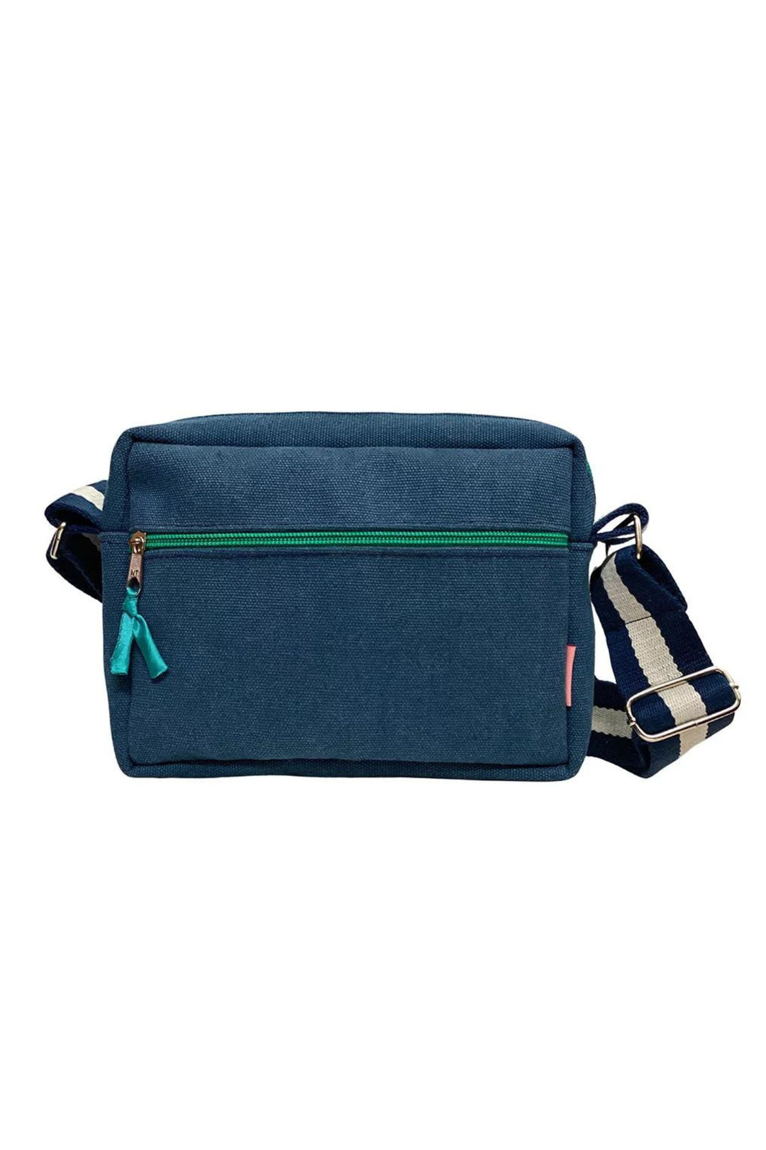 Lua Denim Blue Cross Body Rectangular Bag