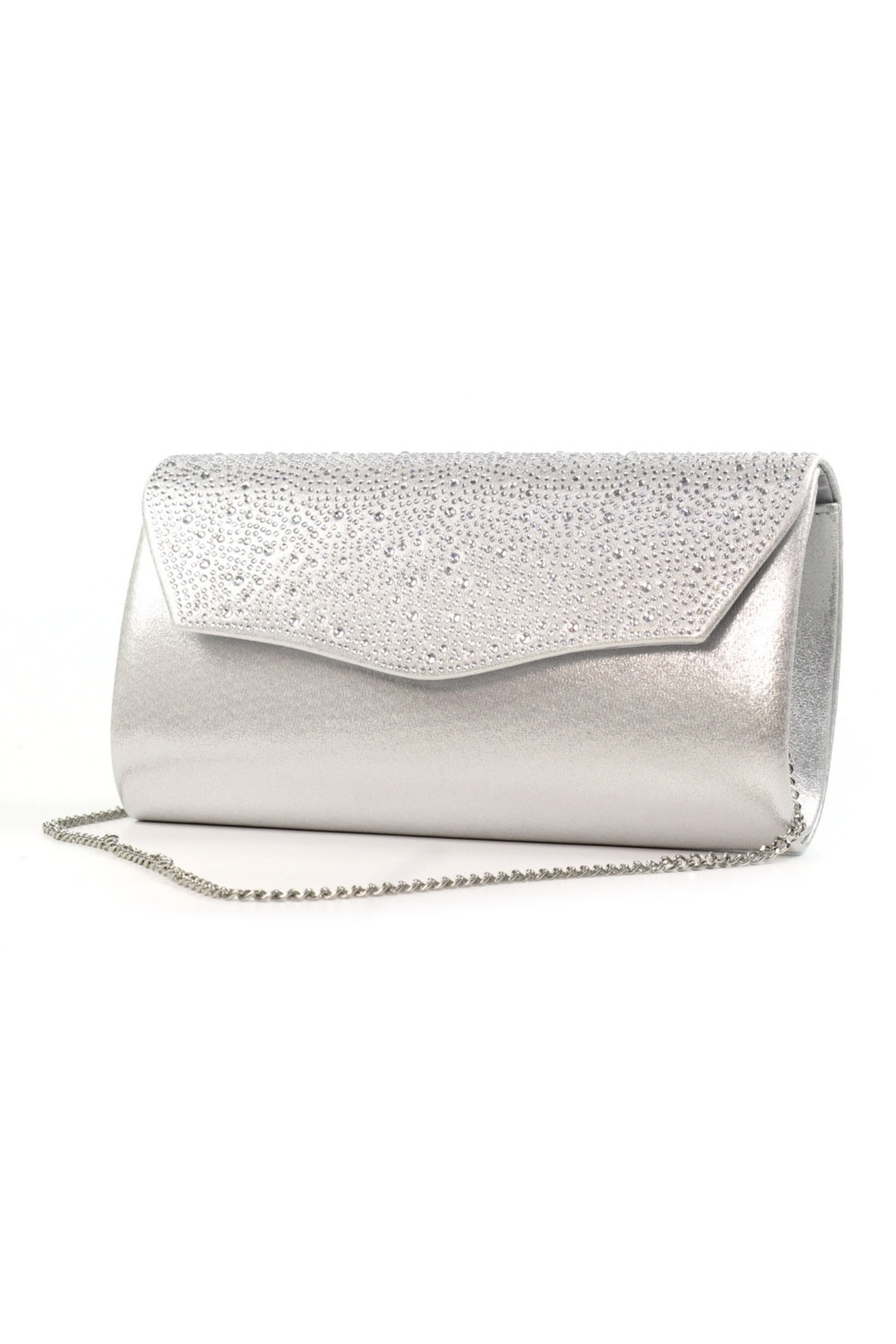 Lunar Jordana Silver Clutch Bag ZLJ002