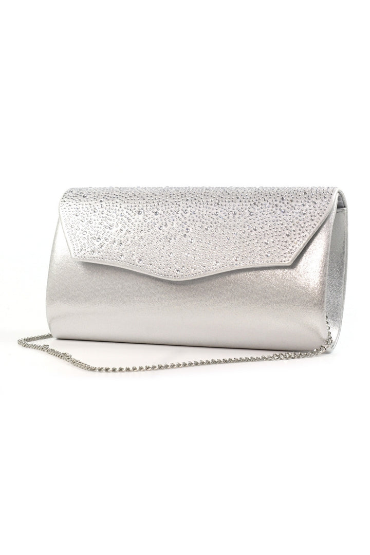Lunar Jordana Silver Clutch Bag ZLJ002