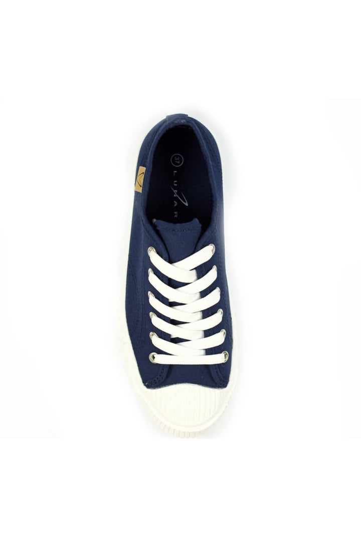 Lunar Navy Jayne Bold Sole Trainers DLA003