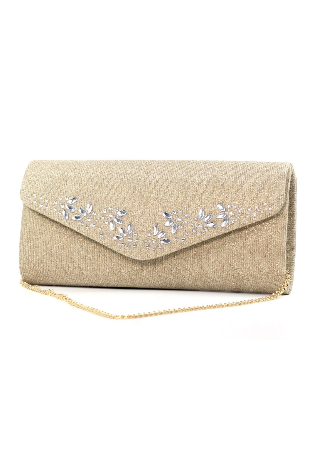 Lunar Willow Gold Clutch Bag ZLJ003