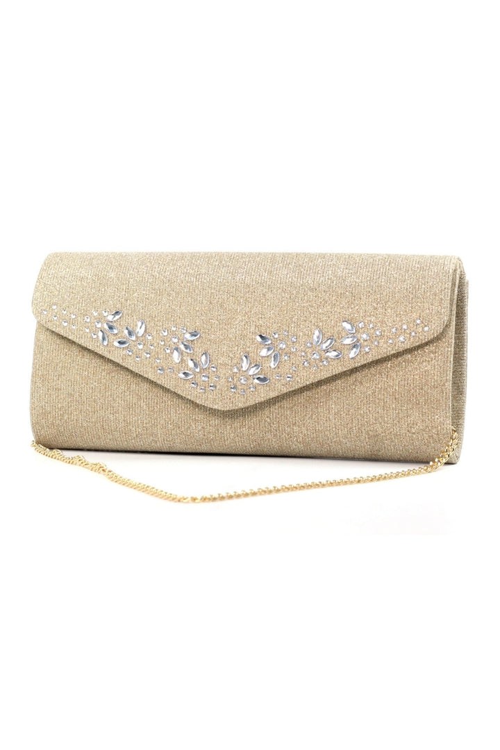 Lunar Willow Gold Clutch Bag ZLJ003