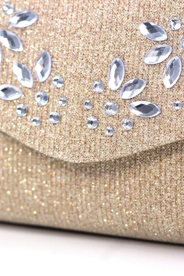 Lunar Willow Gold Clutch Bag ZLJ003