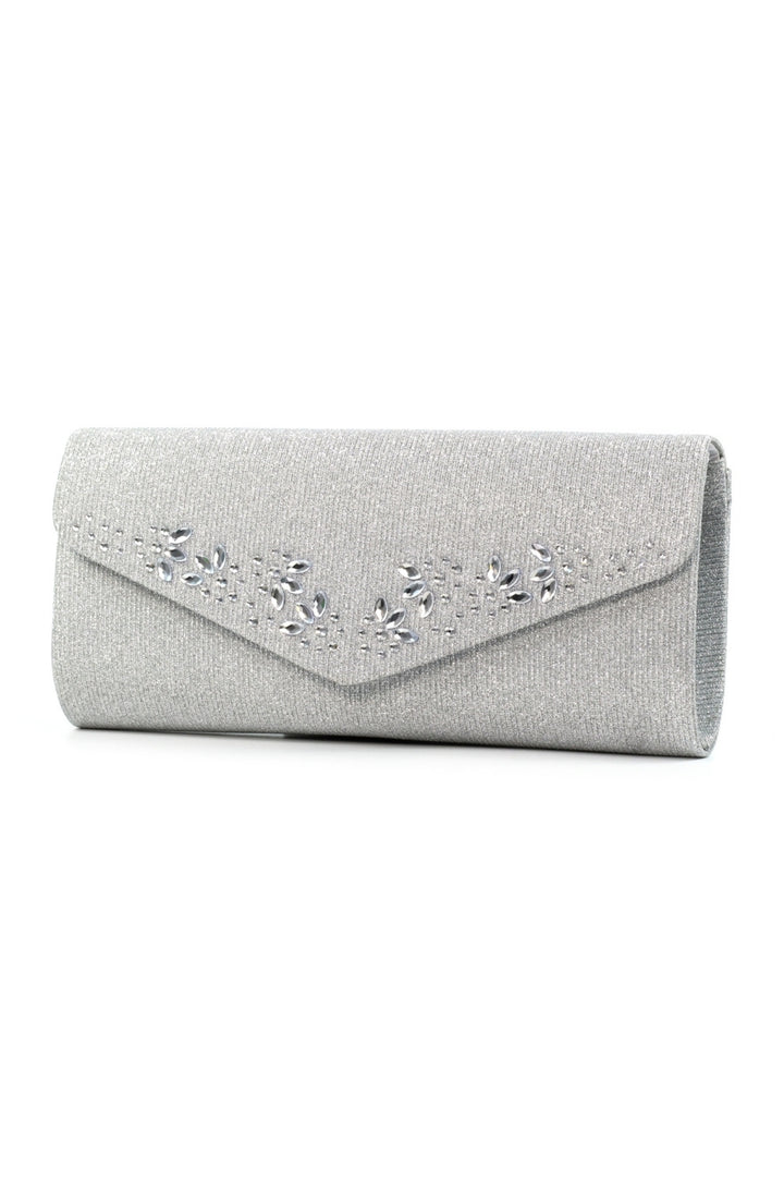 Lunar Willow Silver Clutch Bag ZLJ003