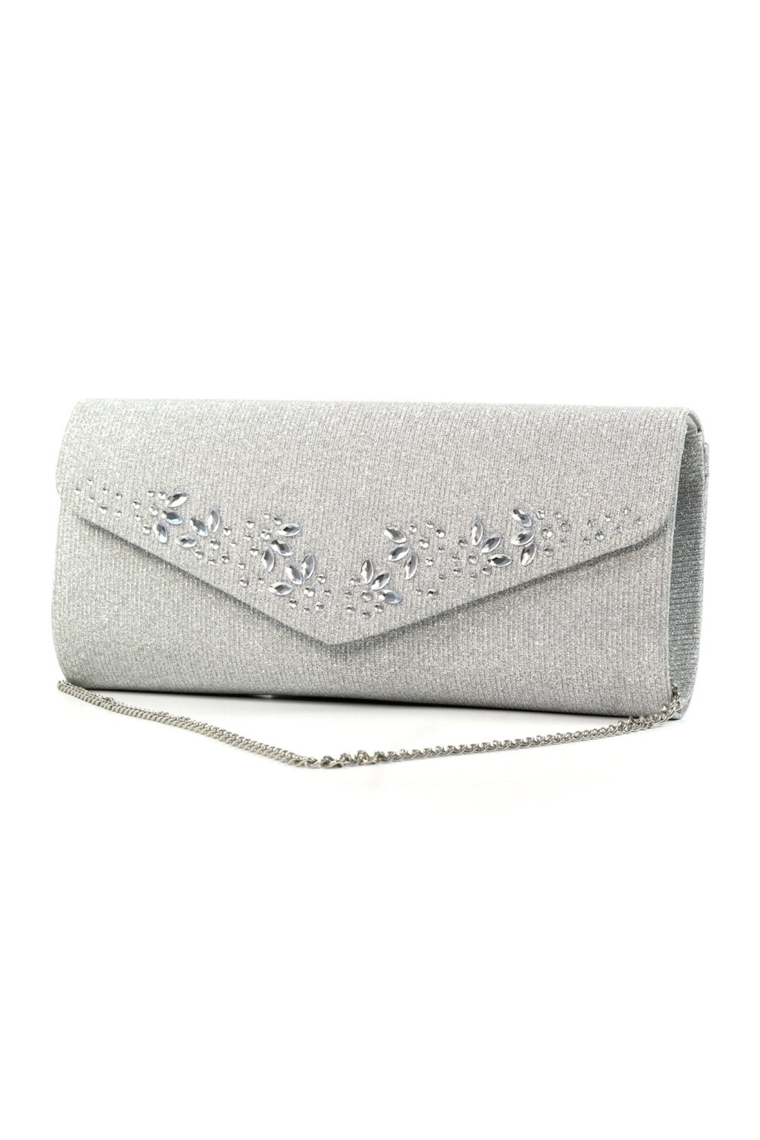 Lunar Willow Silver Clutch Bag ZLJ003