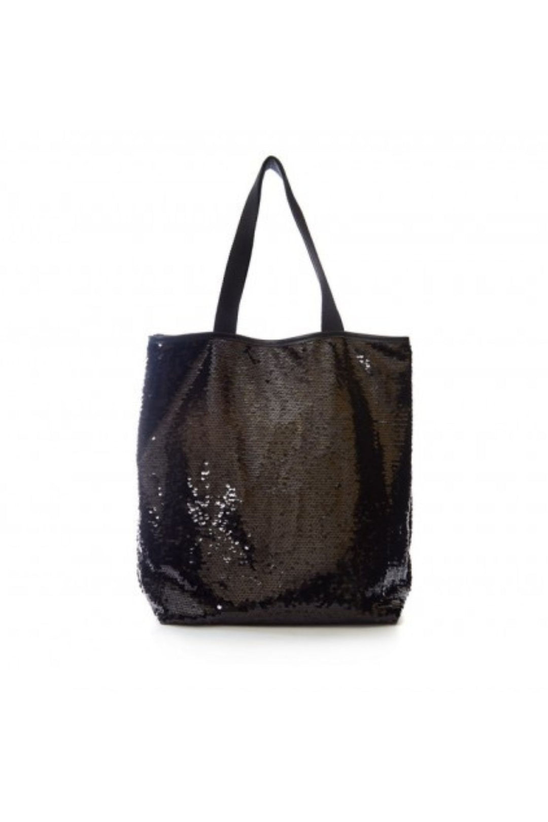 Malissa Black Sequin Shopper Bag