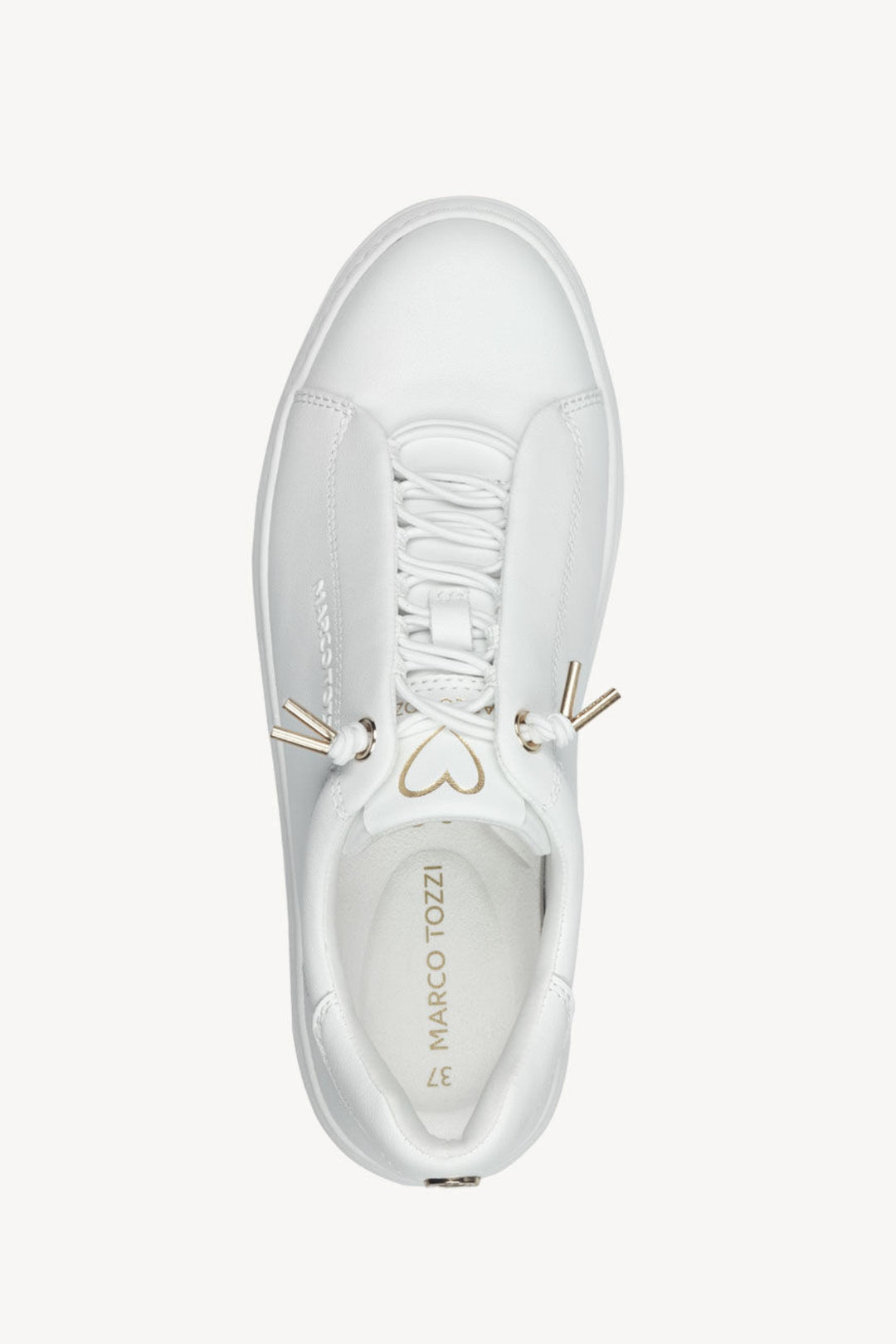 Marco Tozzi White Vegan Trainer 23724