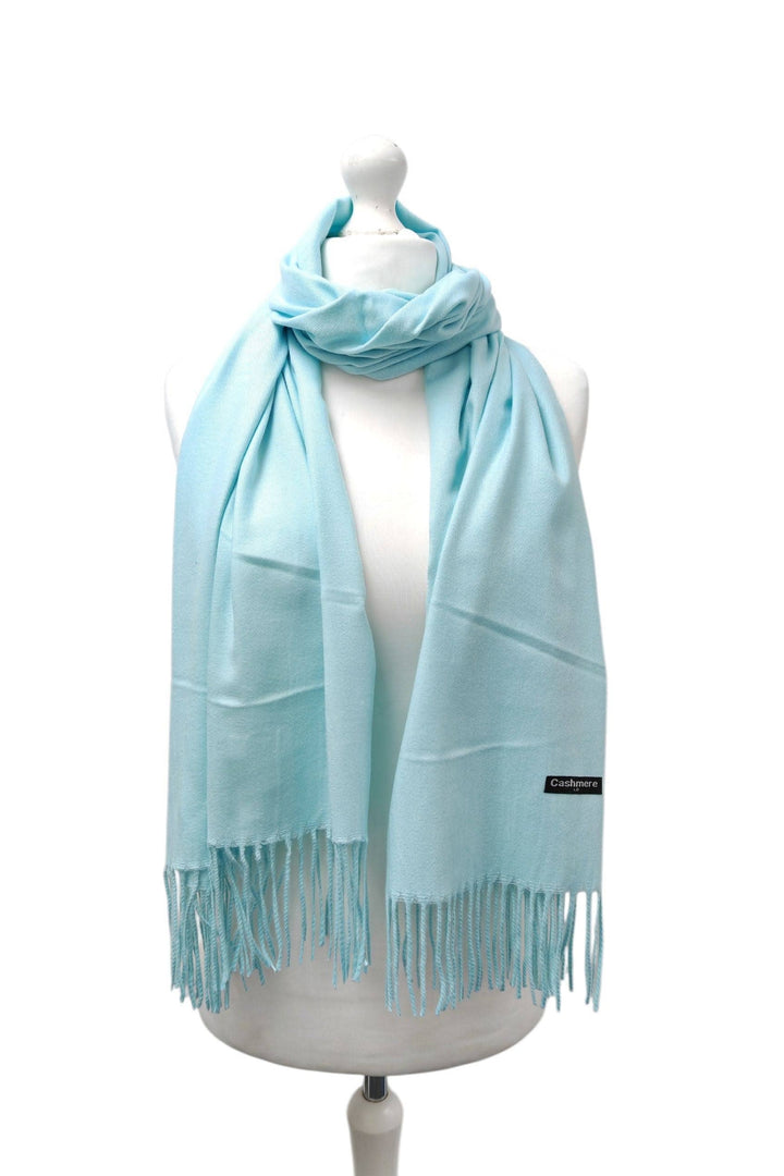 Mint Soft Cashmere Scarf Shawl Wrap