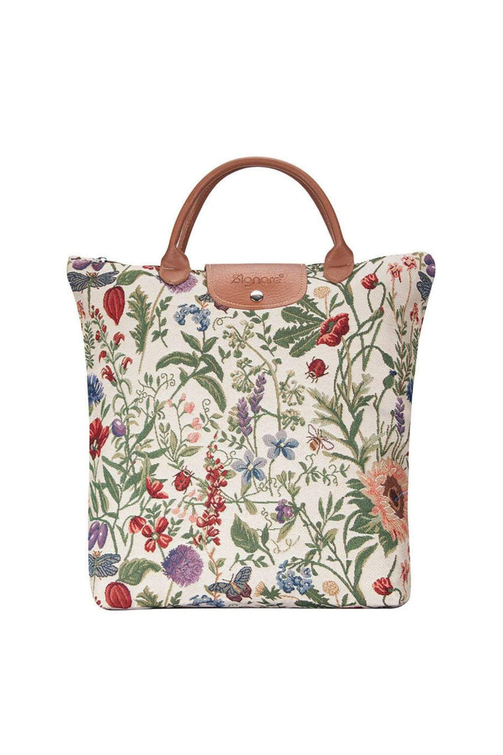 Morning Garden Le Pliage Folding Tote Bag