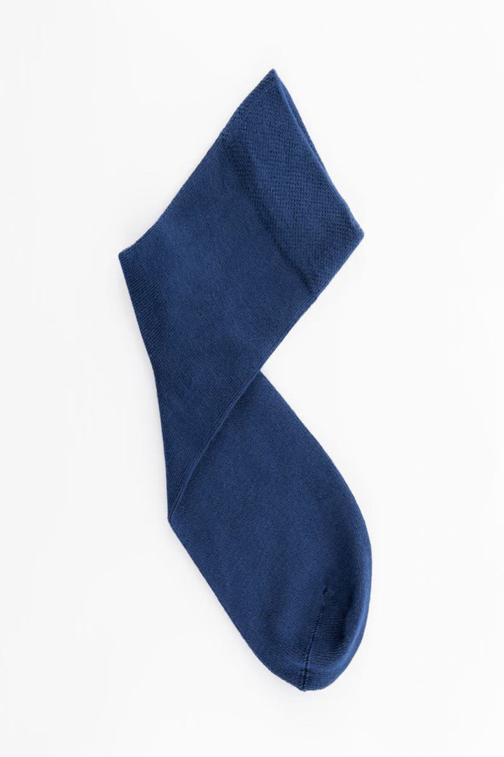 Navy Blue Ankle Length Super Soft Bamboo Sock