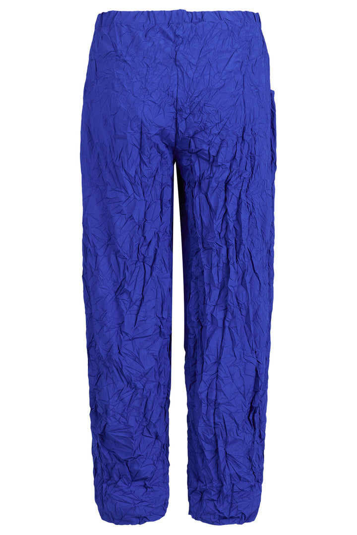 Noen 81367 66 Cobalt Blue Relaxed Fit Trousers - Experience Boutique
