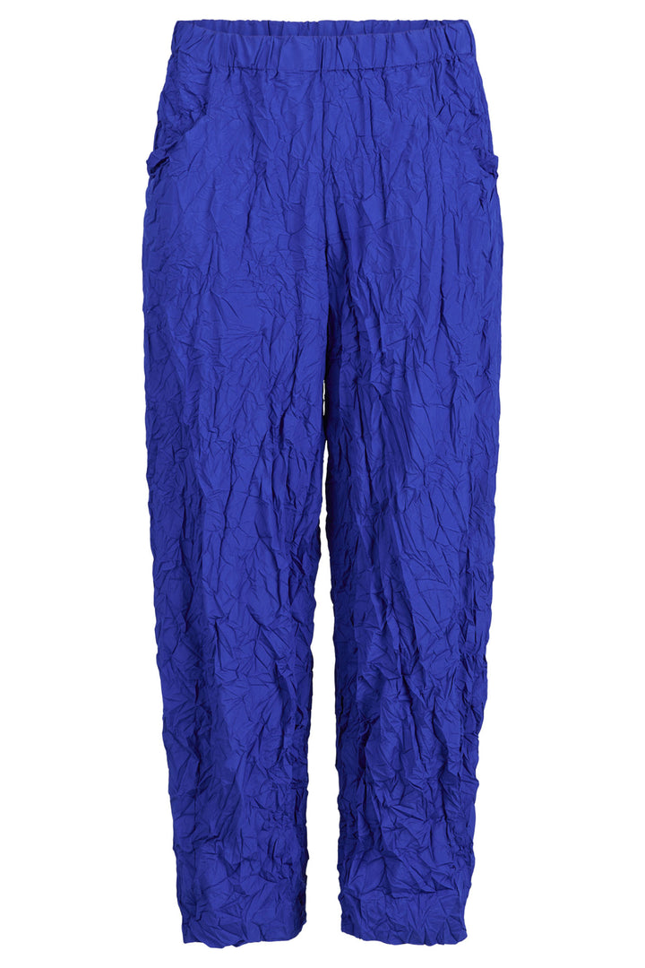 Noen 81367 66 Cobalt Blue Relaxed Fit Trousers - Experience Boutique