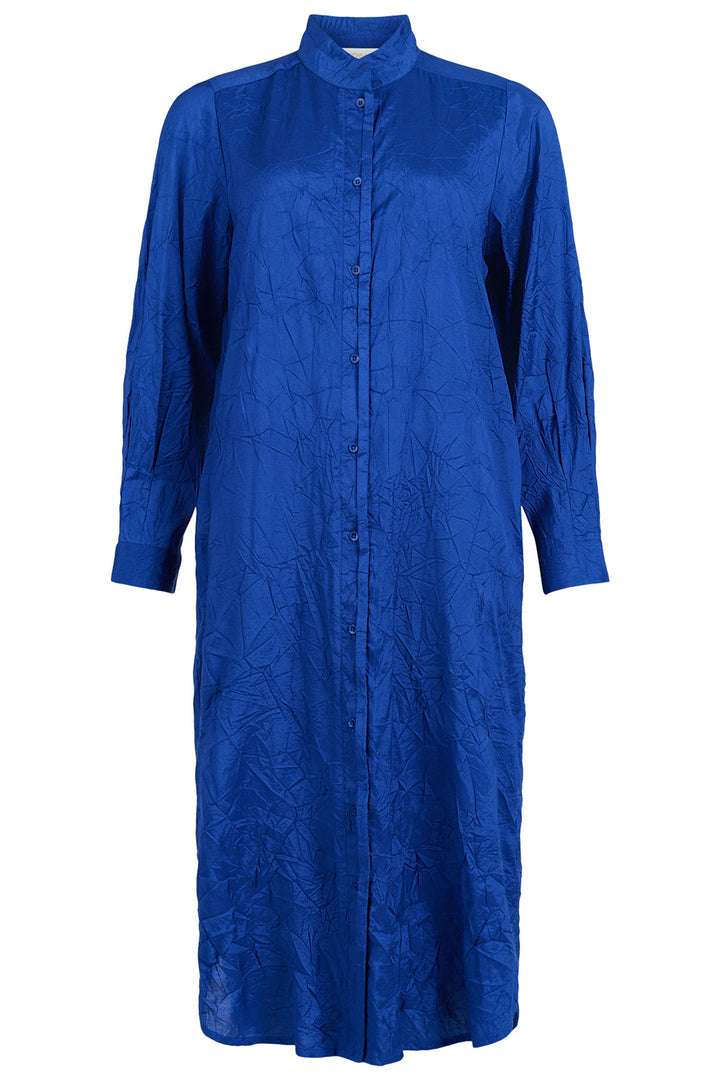Noen 86172 66 Cobalt Blue Shirt Style Dress
