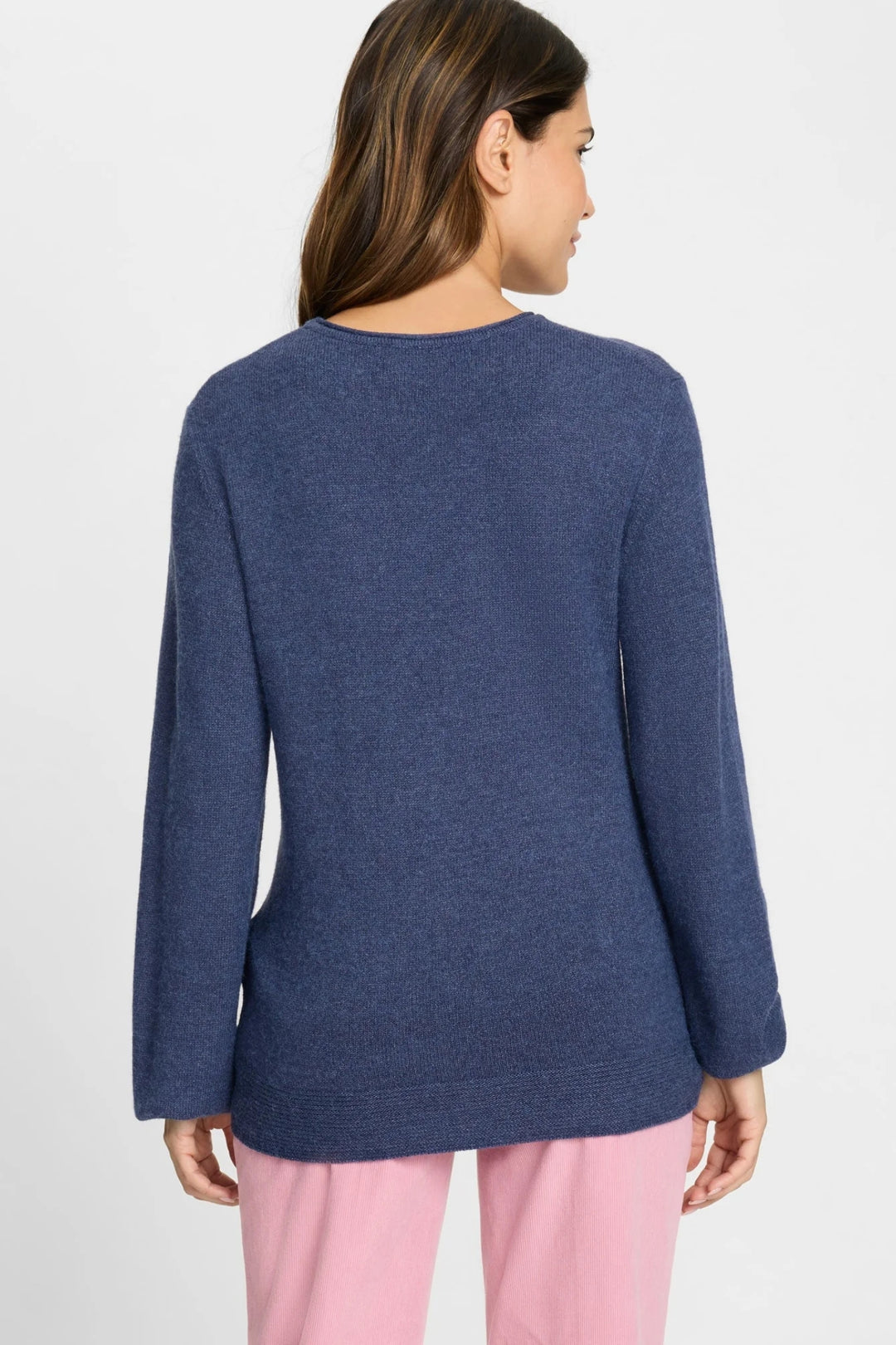 Olsen 11000585 Navy Soft Knit Jumper