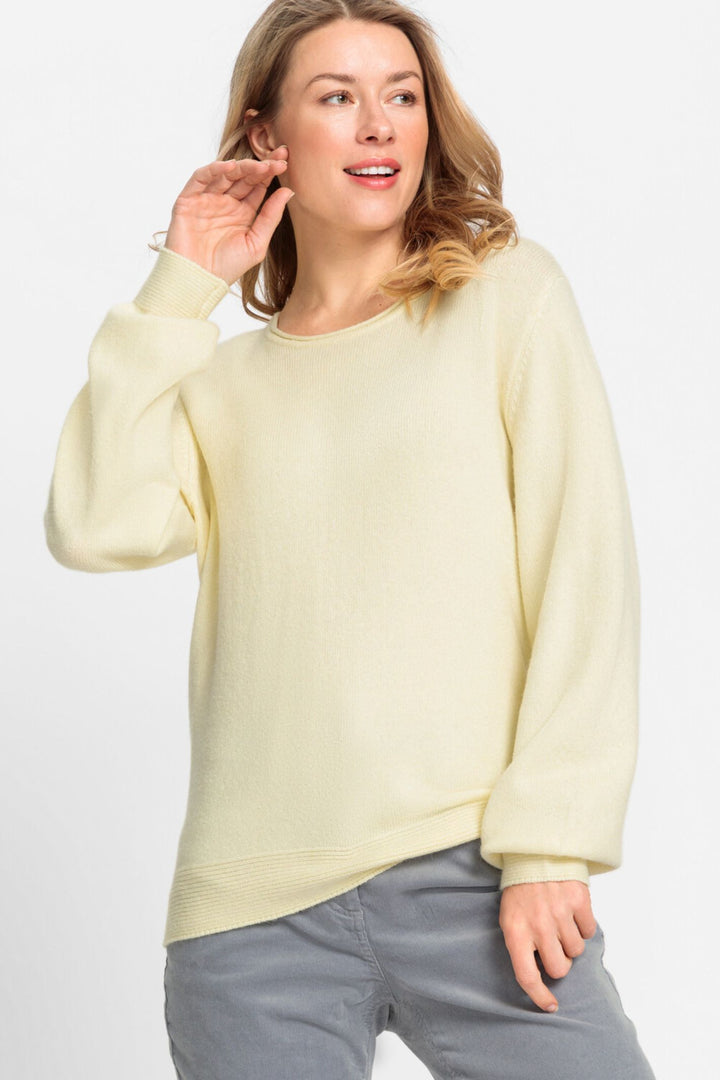 Olsen 11000585 Pale Ginger Knitted Jumper