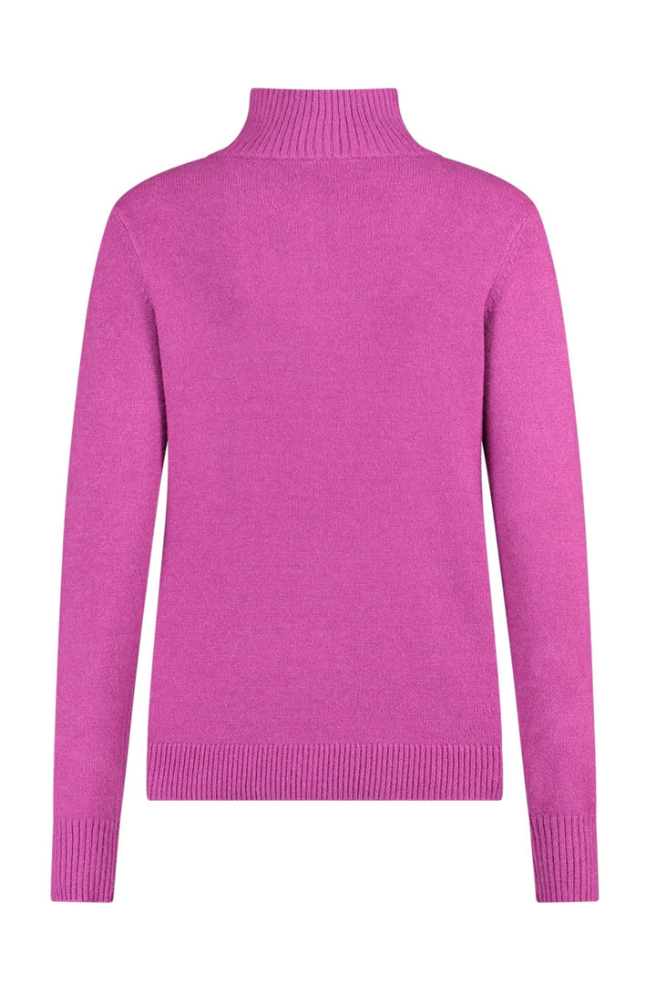 Olsen 11003938 Sweet Orchid Cable Knit Jumper