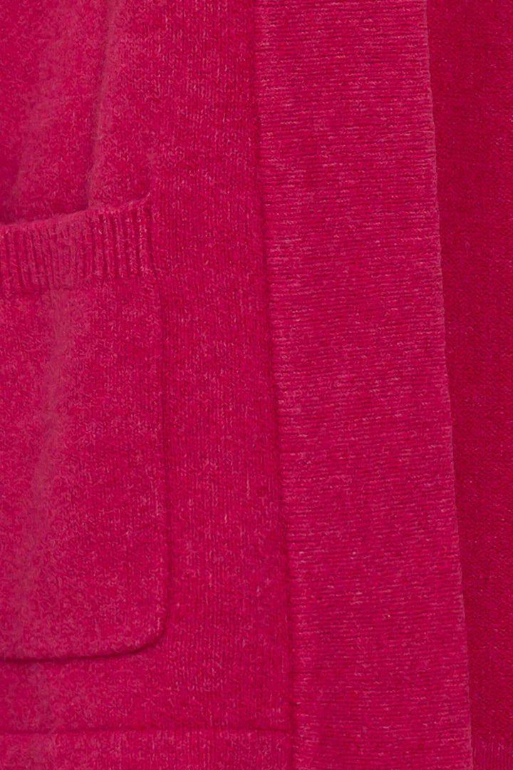 Olsen 11004232 Raspberry Pink Knitted Cardigan