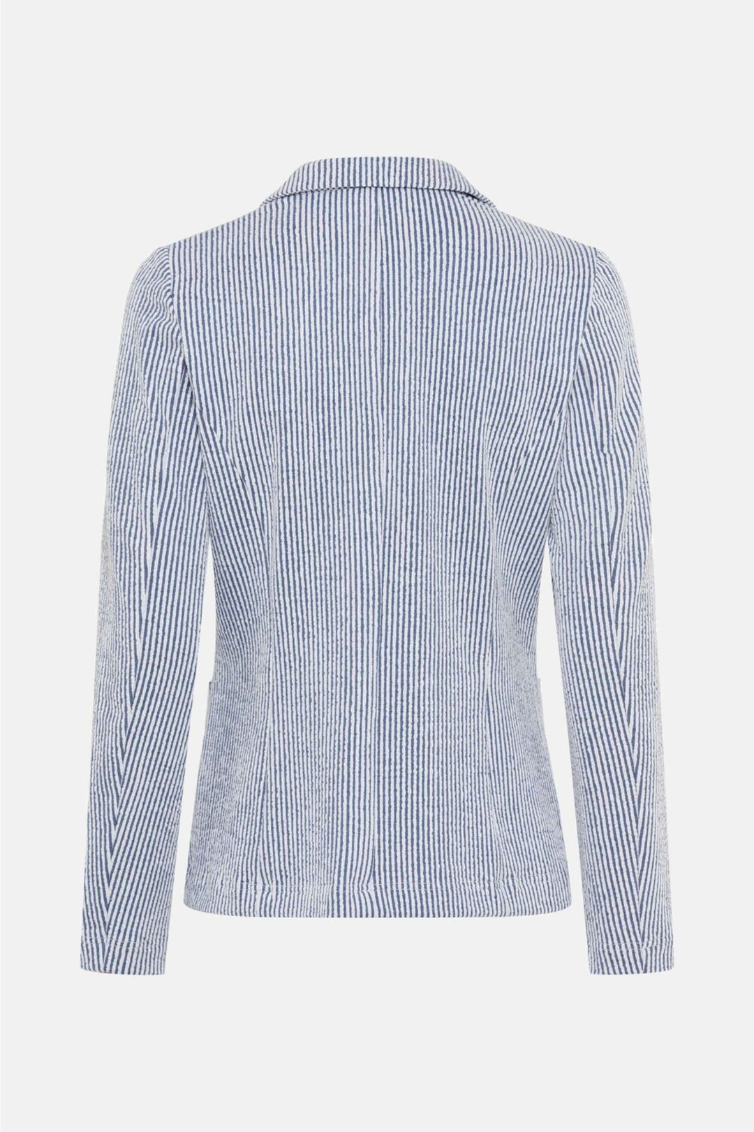 Olsen Indigo Stripe Seersucker Blazer 15001434
