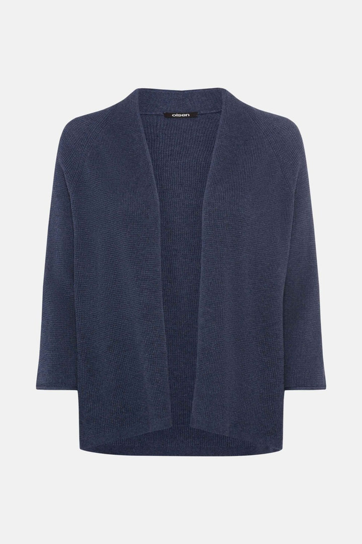 Olsen Indigo Intricate Knit Cardigan 11004611
