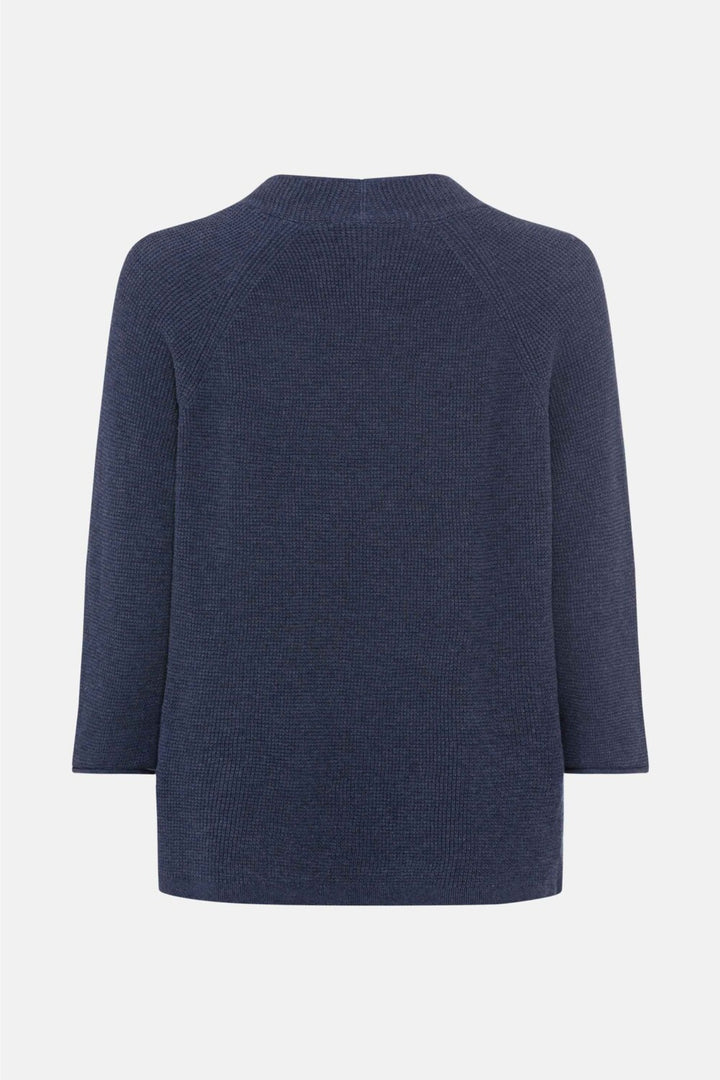 Olsen Indigo Intricate Knit Cardigan 11004611