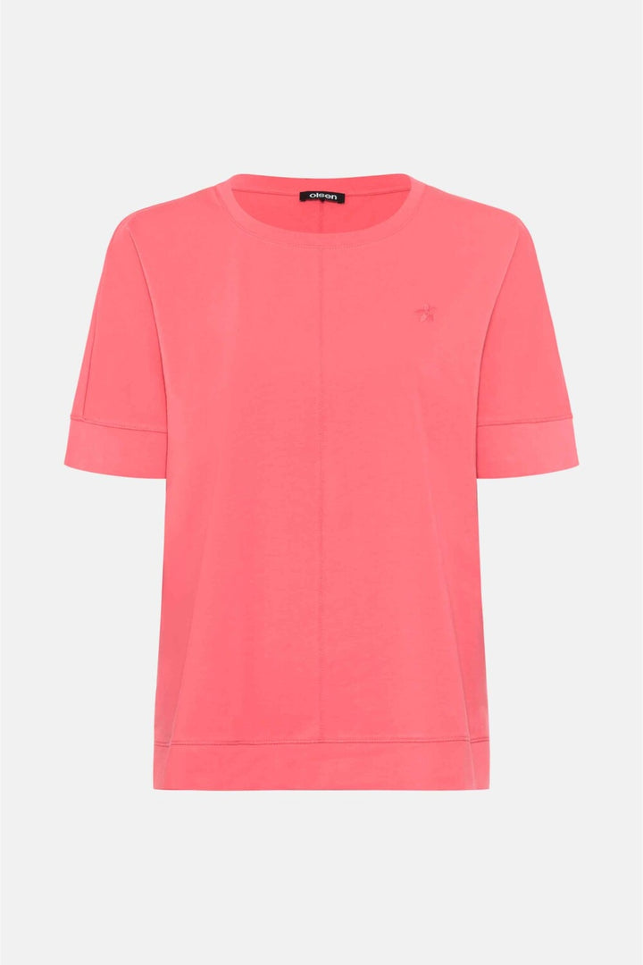 Olsen Misty Rose Vibrant Coral T-Shirt 11105087