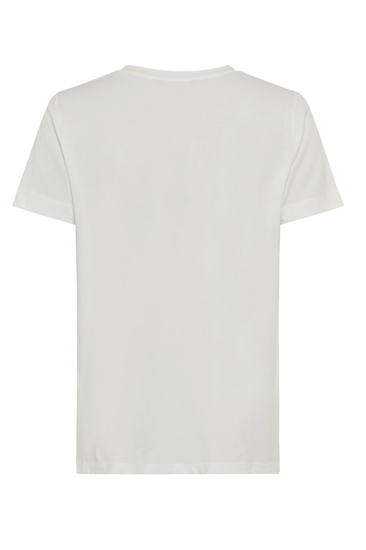 Olsen White Chihuahua Print T-Shirt 11105029 - Experience Boutique