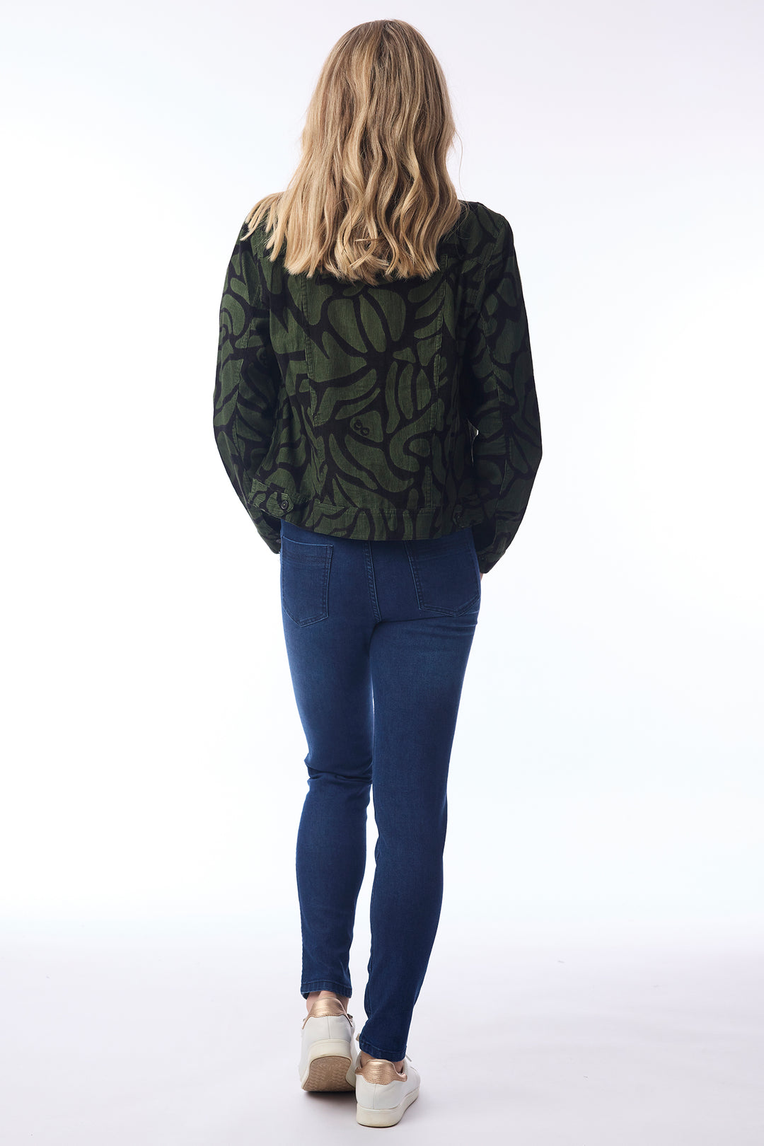 Orientique 23134 Congo Print Fine Cord Jacket at Experience Boutique