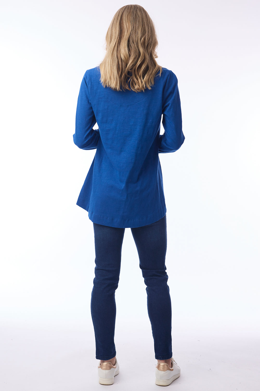 Orientique 92147 Cobalt Blue Long Sleeve T-Shirt at Experience Boutique